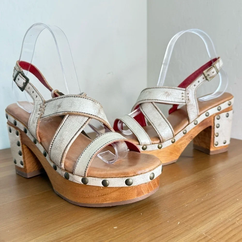 NEW BED STU Mediation Nectar Lux Butterfly Platform Sandals Size 9